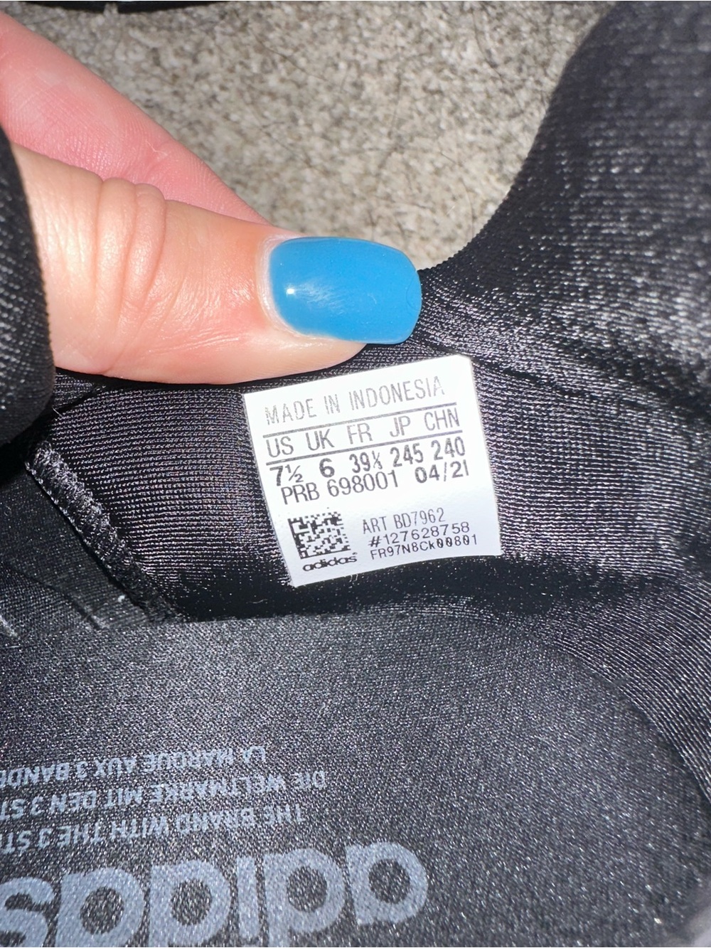 adidas swift run leopard print tennis shoes - Picture 3 of 5